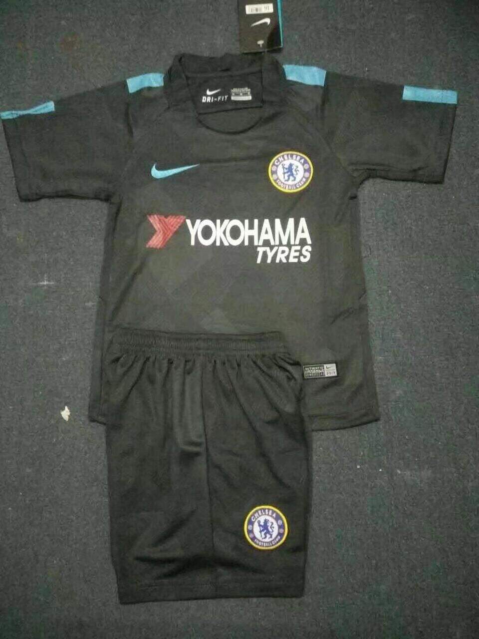 Performance Driven Kids Chelsea 201718 Third Soccer KitsShirtShorts