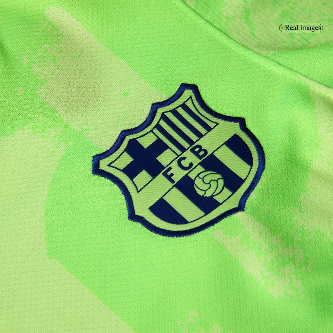 Barcelona Third Away Soccer Jersey Kit(Jersey+Shorts) 2024/25Authentic