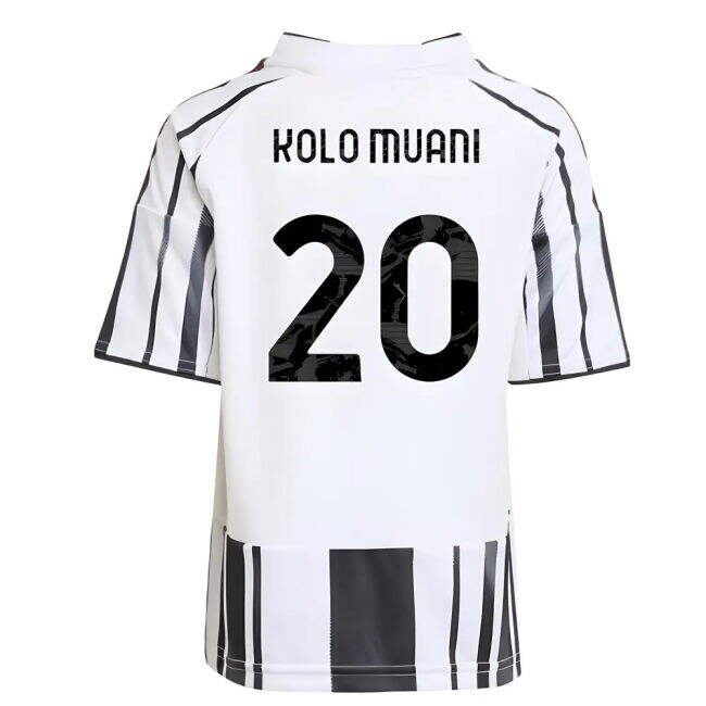 2025-2026 Juventus Home Mini Kit (Kolo Muani 20)