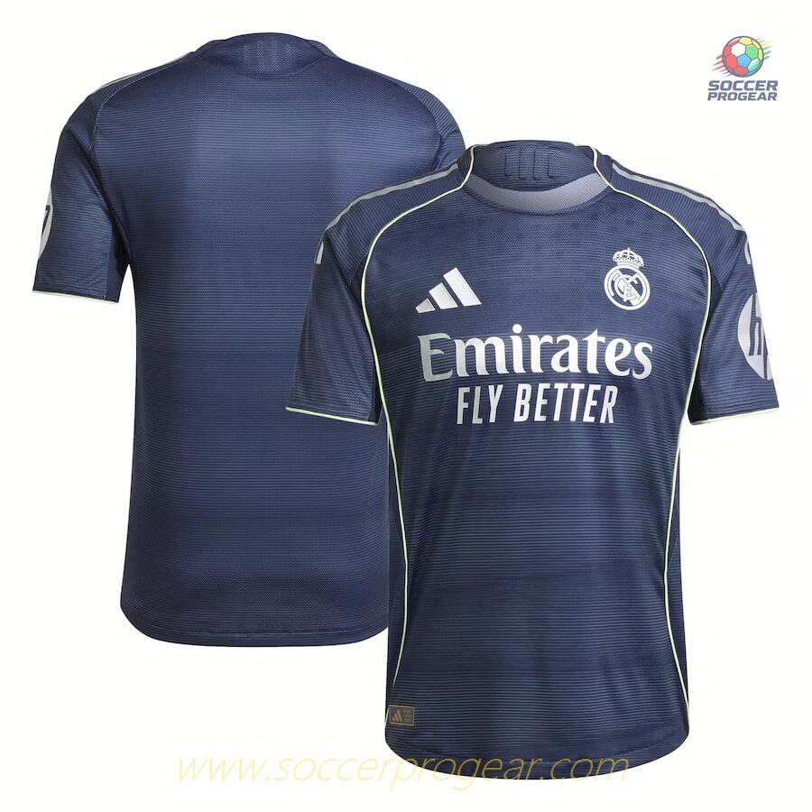 Real Madrid 2025-26 Edition Away Football Soccer Team Shirt
