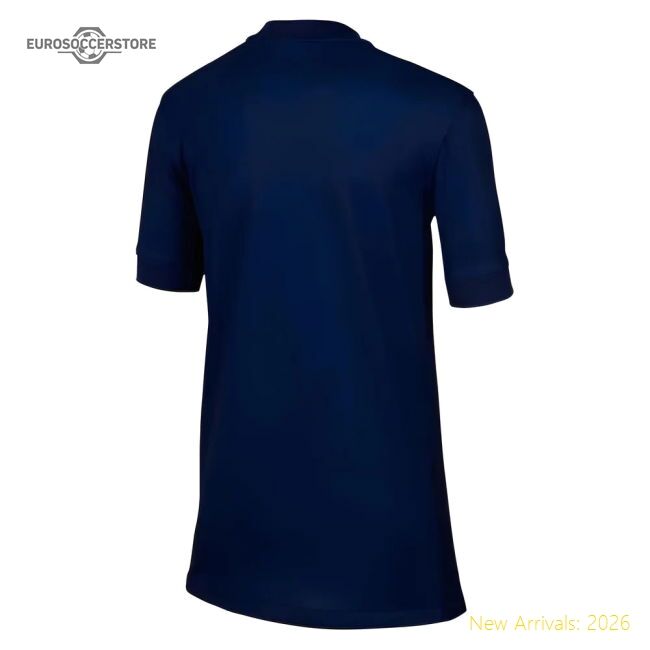 Match-Day 2025-2026 Psg Paris Saint Germain Home Shirt (Kids)