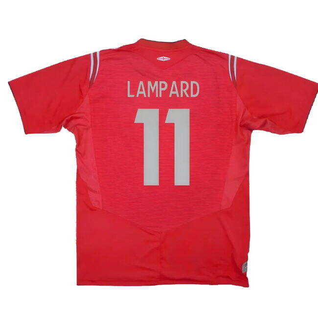 Low Value England 2004-06 Away Shirt (M) (Excellent) (Lampard 11) Playful