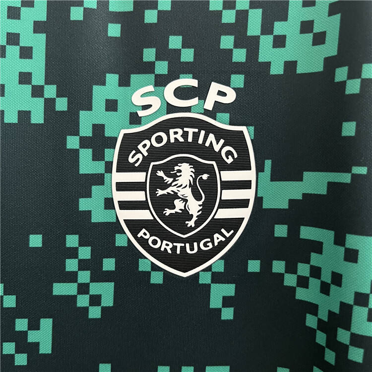 Comfort Fit Sporting CP Sporting Lisbon 2425 Pre Match Shirt