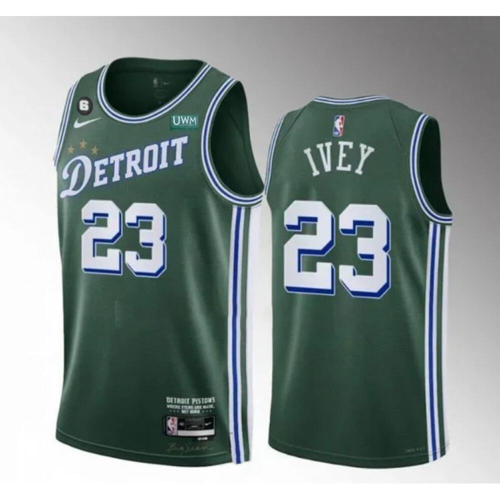 Premium 23 Green Jersey City Edition - Basketball Fan Gear