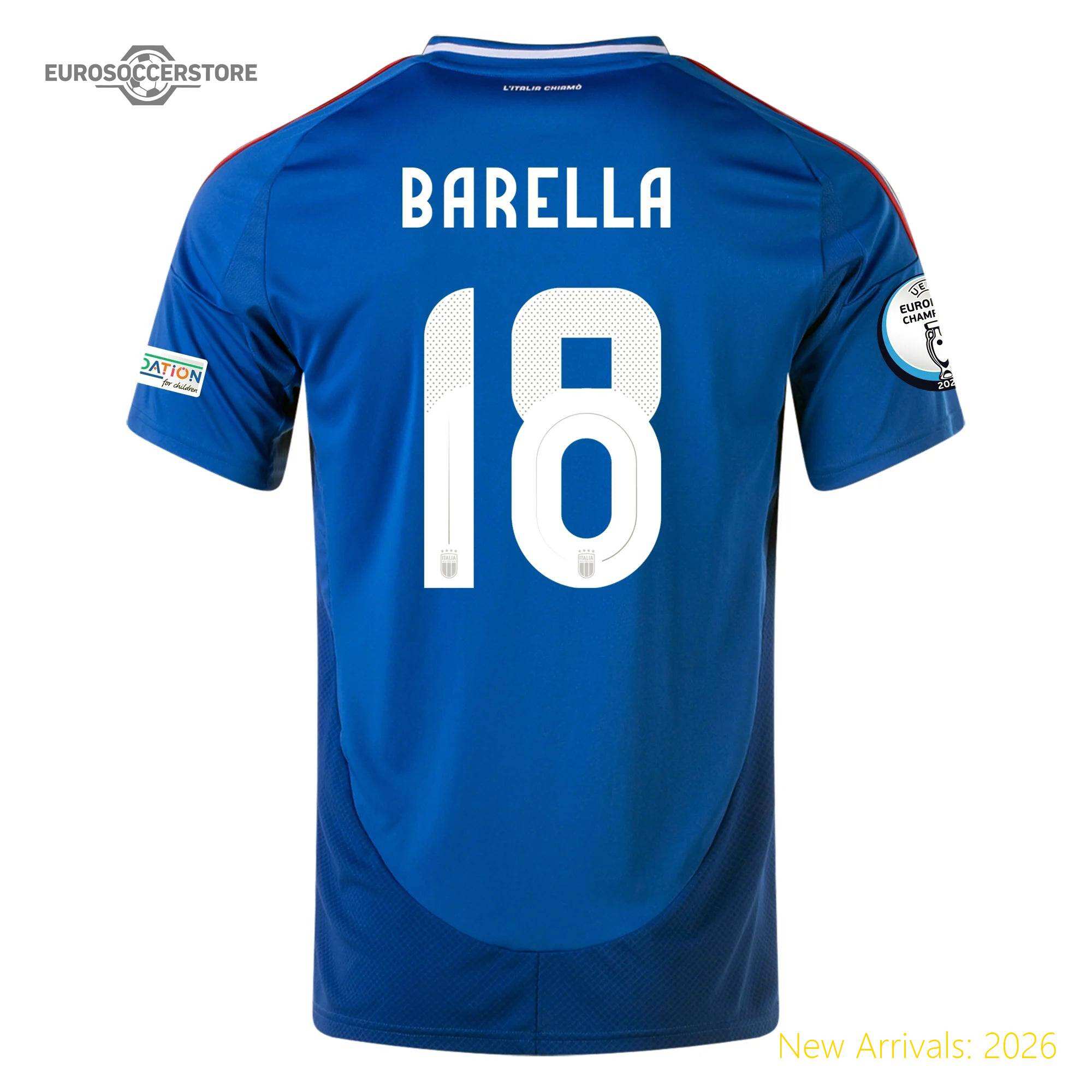 Trendy Sleek Design Men Ita Team Home Official Jersey 2024