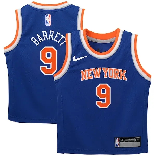 RJ Barrett NYK Swingman Jersey - Budget-Friendly - Licensed Product