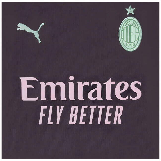 2024-2025 AC Milan Third Shirt (Kids) (Ronaldinho 80)