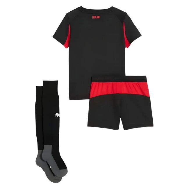 2025-2026 AC Milan Home Football Shirt (Maldini 3) | Moisture Wicking
