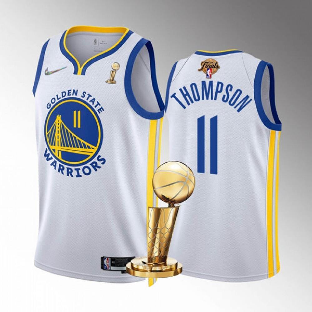 High-Quality 11 Golden State Warriors Jersey White - - Fan Favorite