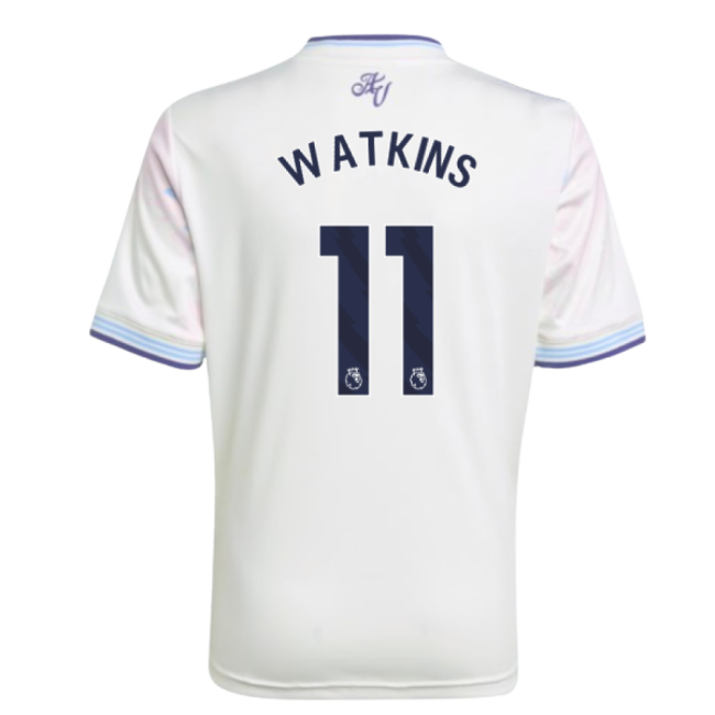 Aston Villa Epl Watkins Third Official Jersey Adidas Climacool