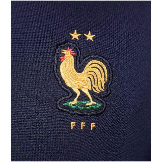 2024-2025 France Knit Strike Dri-Fit Tracksuit (Navy)