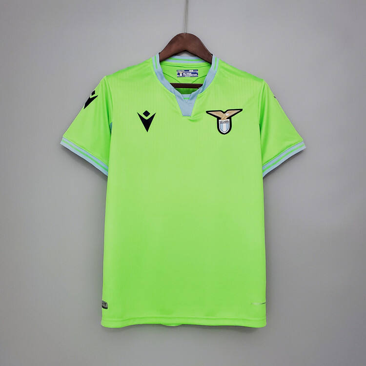 Lazio Soccer Jersey 20-21 Away Green Football Shirt - Official