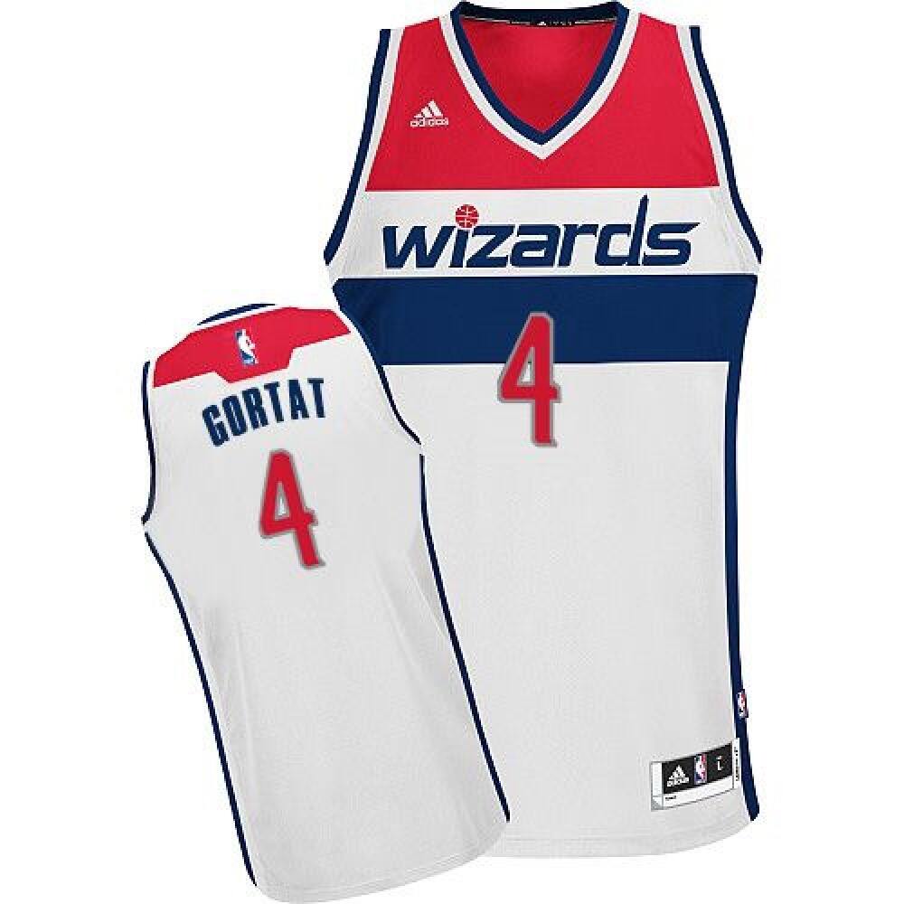 Elite Men's Washington Wizards #4 Marcin White Basketball Jersey