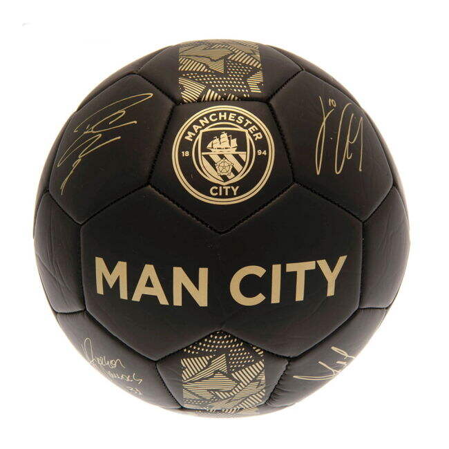 Manchester City FC Sig Gold Phantom Skill Ball - high quality