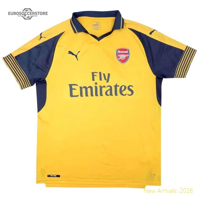 Elite Arsenal Away Jersey 2023-2024 Comfortable Moisture-wicking