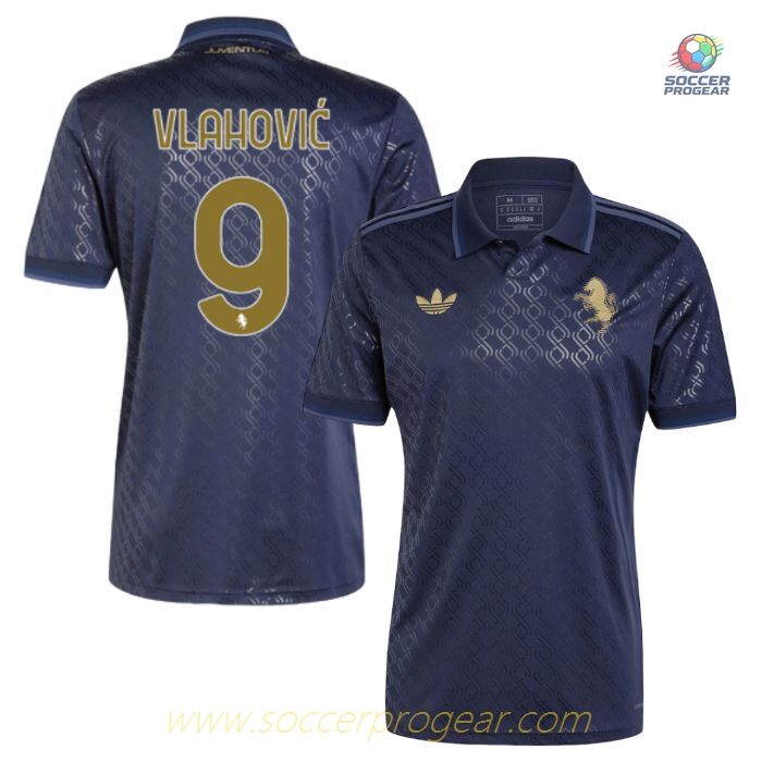 Juventus Alternate Soccer Jersey 2024-25 Edition Vlahovic