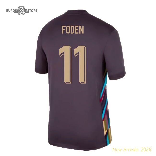 England 2024-2025 Authentic Away Jersey (eng) Timeless Modern