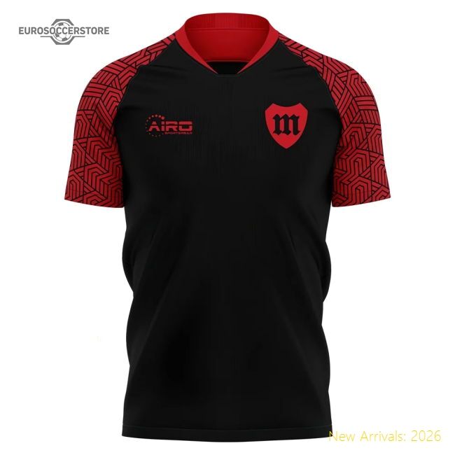 Premium 2025-2026 Manchester Home Concept Football Shirt - Womens