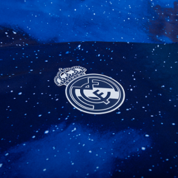 18-19 Real Madrid EA Sports Blue Long Sleeve Jerseys Shirt - Official