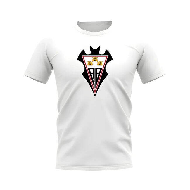 Albacete Badge T-shirt (White) | Comfortable | Sale Price