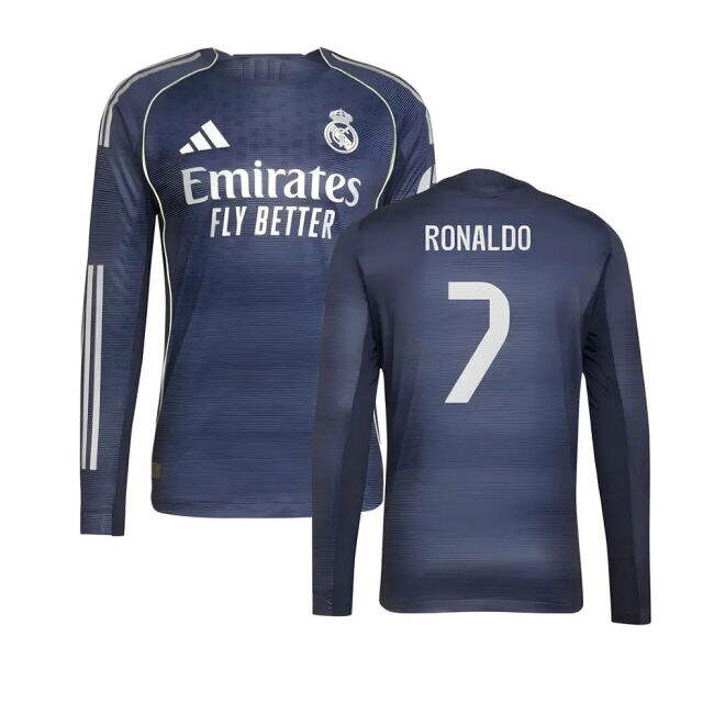 2025-2026 Real Madrid (rm) Away Shirt - Ronaldo 7 #cr7 Legacy