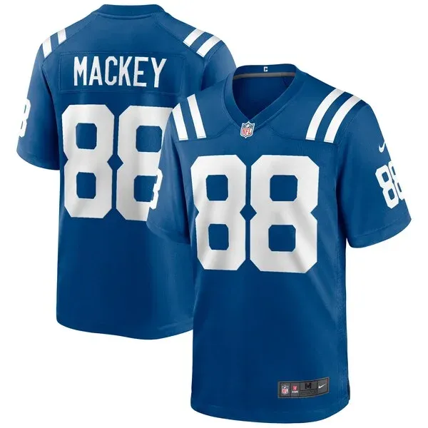 None John Mackey Game Jersey - Royal | NFL Player Jersey | NFL Footbal