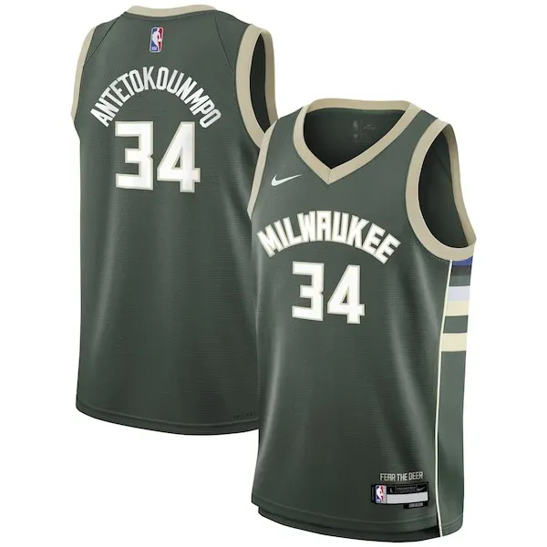 Official Giannis Antetokounmpo MIL NBA Swingman Jersey - Fan Favorite