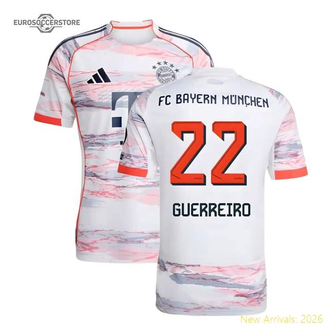 2025-2026 Bayern Munich Away Jersey (guerreiro 22) - Collectors Item