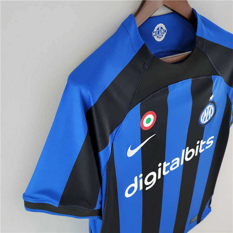 Inter Milan 2223 Home Blue Soccer Jersey Football Shirt - Official