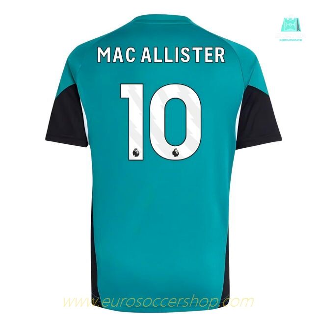 2025-2026 Liverpool EU Training Jersey (Green) - Kids (Mac Allister 10)