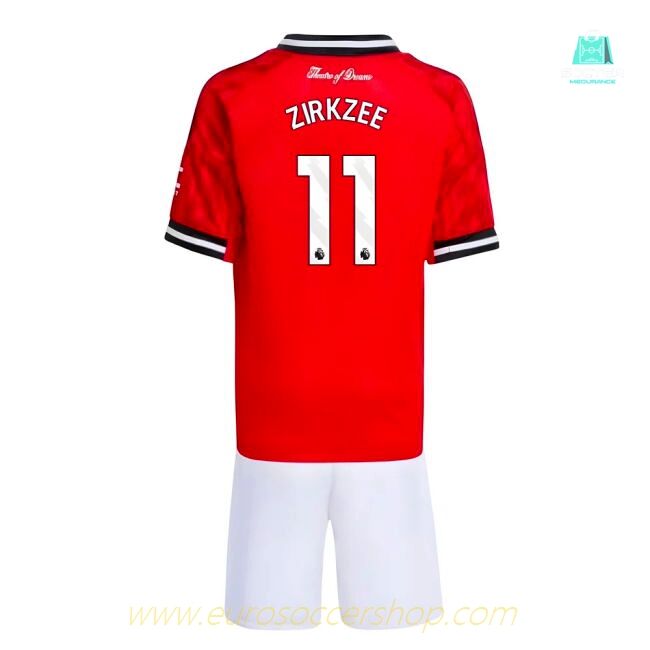 2025-2026 Man Utd Home Mini Kit (Zirkzee 11)