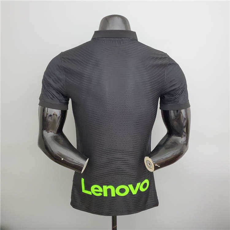 Inter Milan 21-22 Third Black Soccer Jersey Football Shirt Player