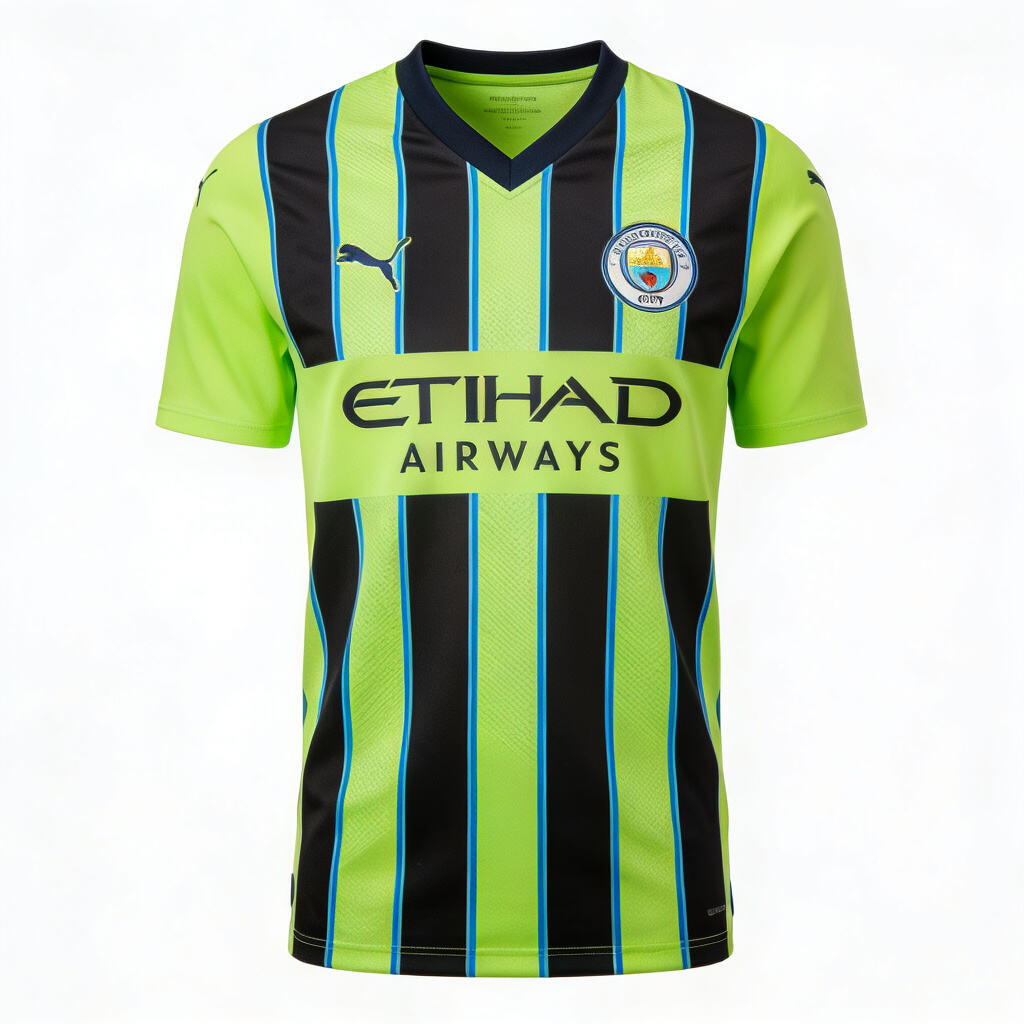 Manchester City Away Kit: A Fluorescent Tribute to Legacy