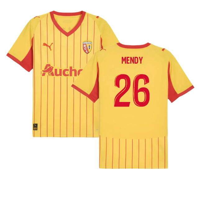 Official 2025-2026 Lens French Home Jersey