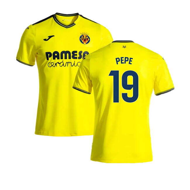 2024-2025 Villarreal Home Shirt (Pepe 19) | Fan Favorite