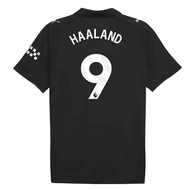 Haaland 9 Game Replica Man City Away Fan Shirt (Adults)
