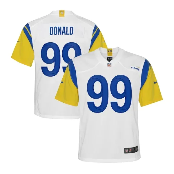 Los Angeles Rams Game NFL Jersey - White | Top-Grade Football Apparel