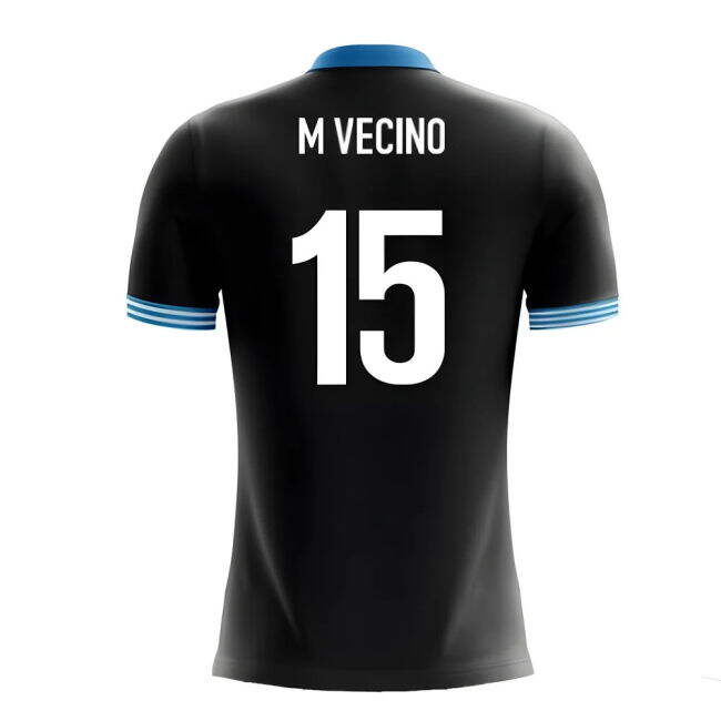 Kids Exclusive Uruguay Away Collector Jersey 2025-2026 (Vecino 15)