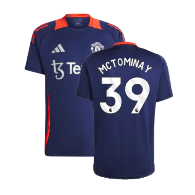 2024-20 Man Utd Training Soccer Jersey McTominay 39 M S