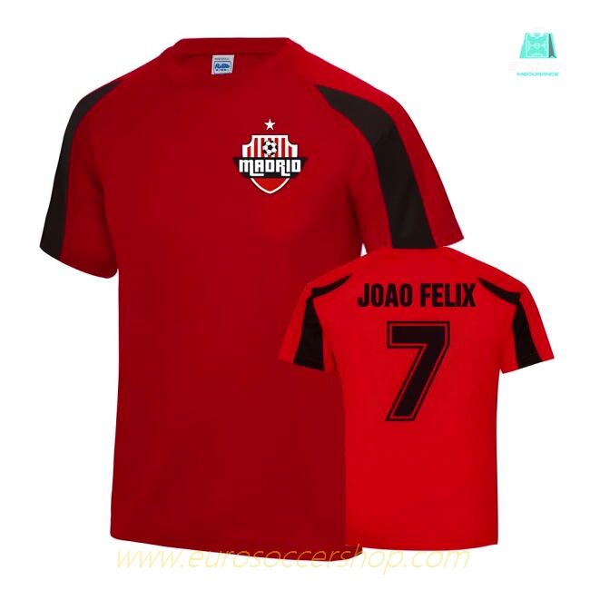 Joao Felix Atletico Madrid Sports Training Jersey (Red)