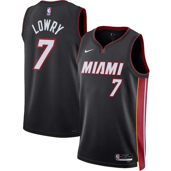 Kyle Lowry MIA Official Jersey - Great Deal - Official NBA Merchandise