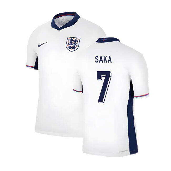 Low Cost 2024-2025 England Home Match Dri-Fit ADV Authentic Shirt (Saka 7) Generous