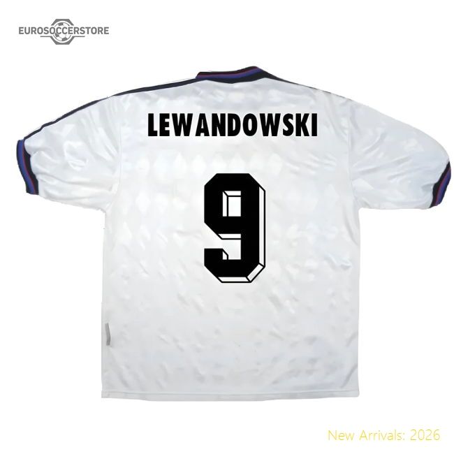 Popular Bayern Munich 1996-98 Away Shirt ((Very Good) S) (Lewandowski