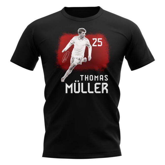 Thomas Muller 25 Bayern Munich Signature official style T-Shirt (Men