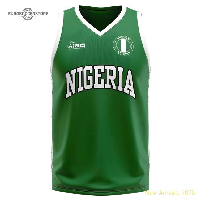 Nigeria Concept 20242025 Home Jersey  Premium Slim Breathable