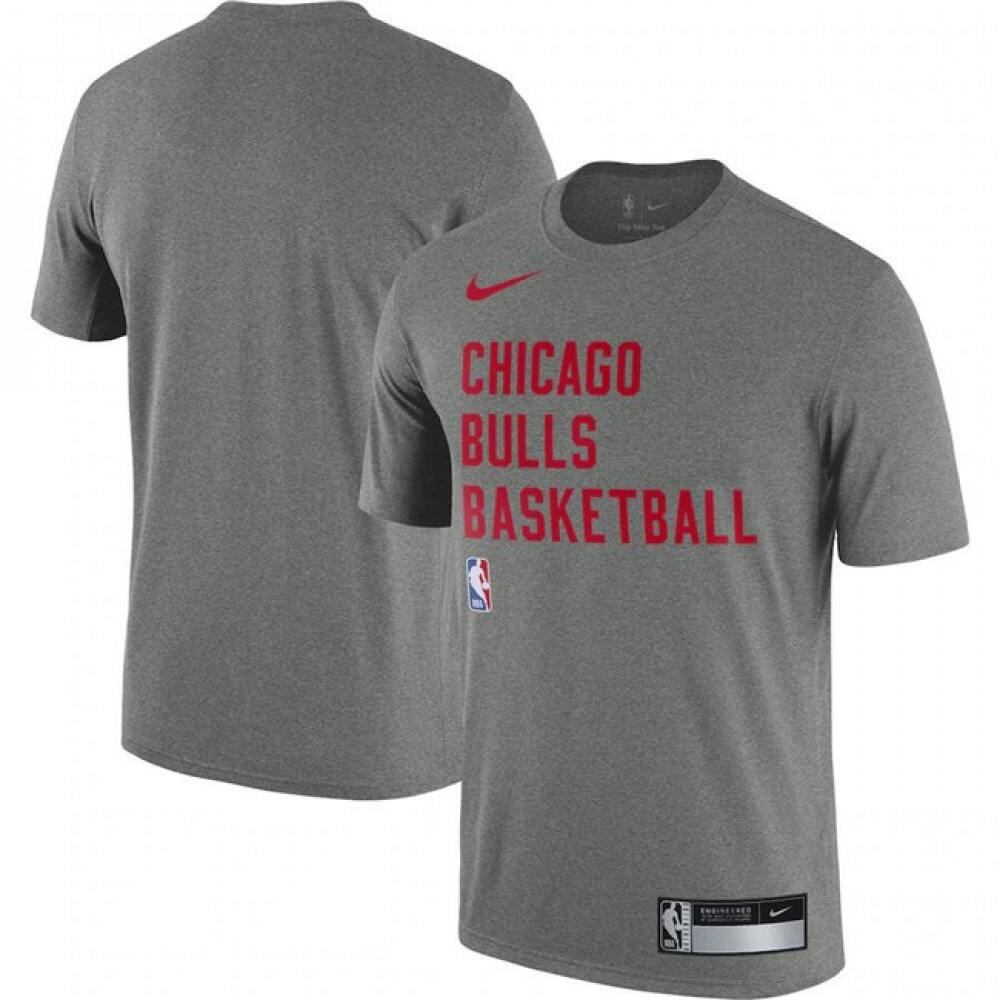 Chicago Bulls Gray Jersey - - Basketball Fan Gear