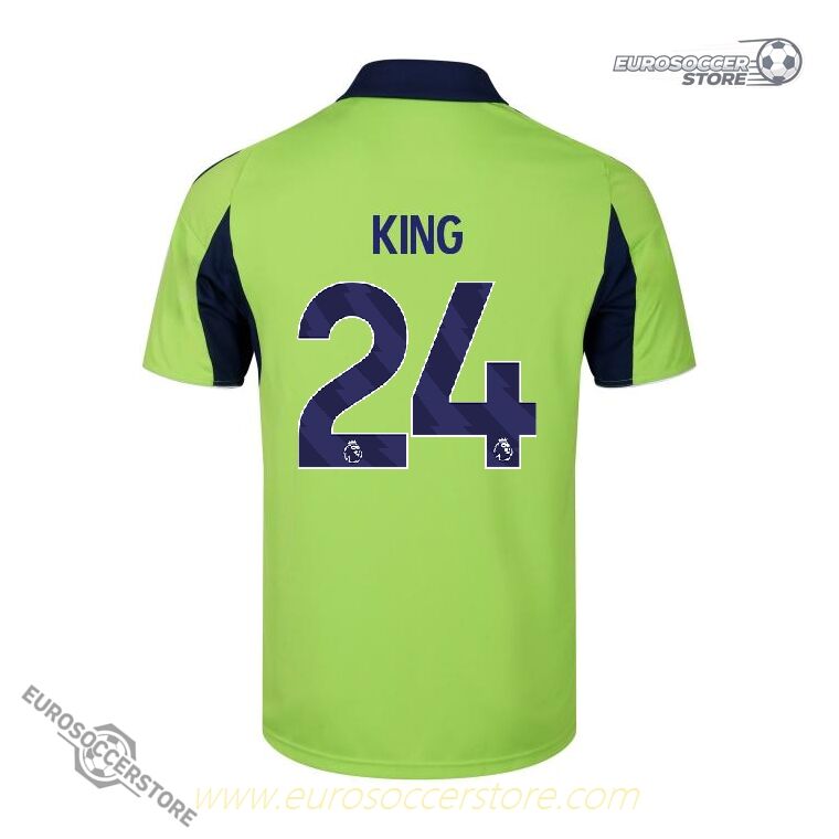 Fulham Away KING 24 Football Jersey 25-26 Season Version