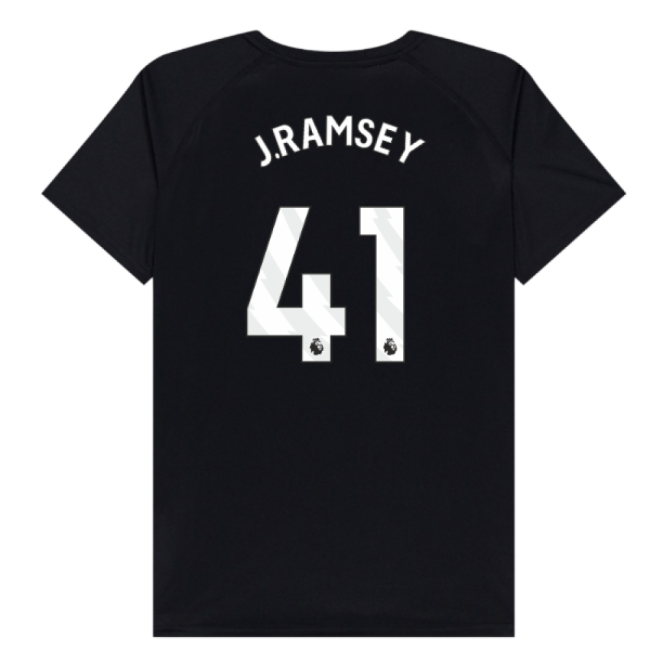 Newcastle 2025-21 Home Football Shirt - Ramsey 41 L M S Kids