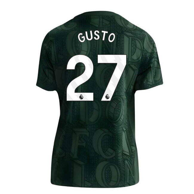 2025-2026 Chelsea Pre Match Shirt (Green) - Kids (Gusto 27)