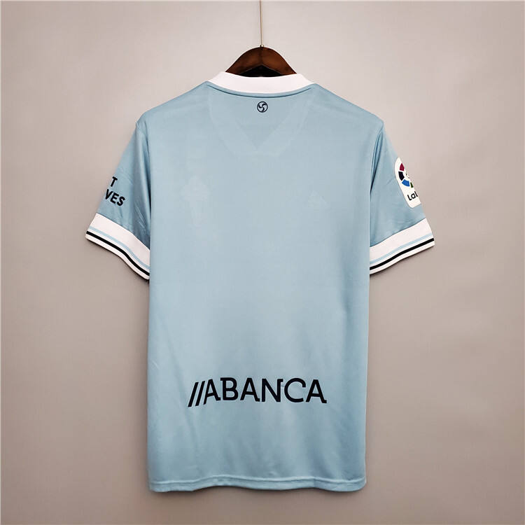 Moisture Wicking Celta de Vigo 20-21 Kit Home Blue Soccer Jersey